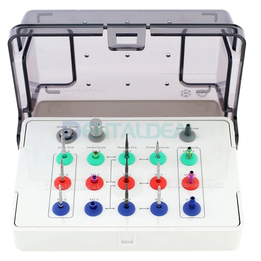 Universal Dental Fractured Implant Screw Retrieval and Removal Kit